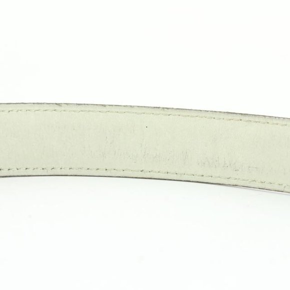 Hermès 24mm Reversible H Logo Belt Kit Silver Constance  39H0R